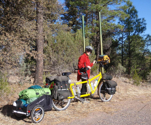 GDMBR Crossing #28, 31 Mar, 2013: Terry (& Dennis) Struck.